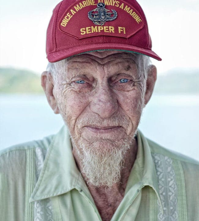 veteran, vietnam, gunny, portrait, travel, costa rica, old, story, saskia uppenkamp, photographer, fotografie, portrait