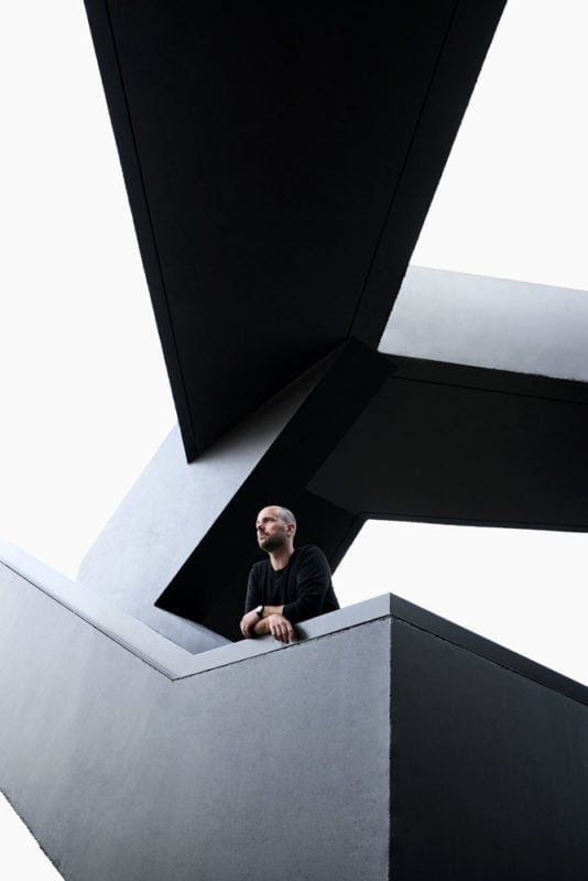 Christopher Bauder; Licht; Künstler; Saskia Uppenkamp; photographer; portrait; Berlin; Fotograf