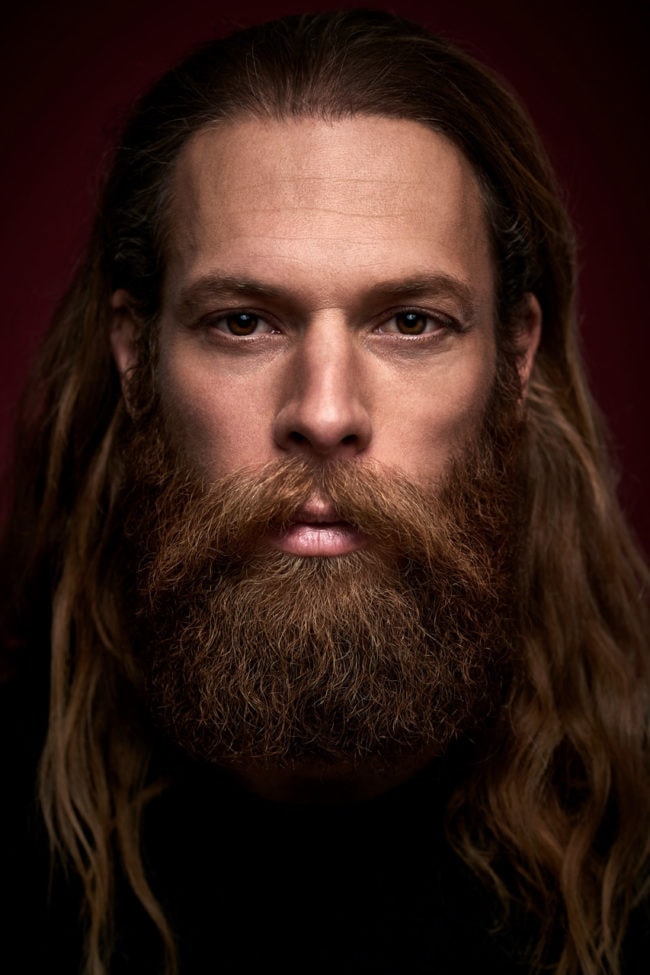 Saskia Uppenkamp; Vollbeard; Photographer; Model; Male; Portrait
