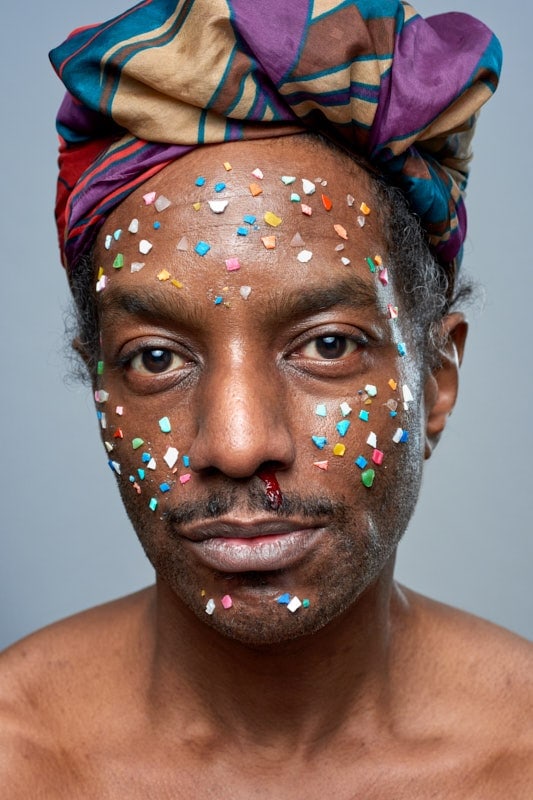 Eric D. Clark for Ocean. Now. – ‘In Your Face’ Ocean Now, In Your Face, Projekt, Berlin, Swaantje Güntzel, Mikroplastik, Microplastics, Saskia Uppenkamp, portrait, kampagne, verbot, eric d clark, producer, dj, whirlpool productions
