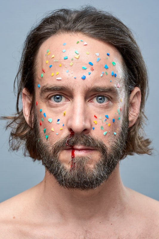 Martin Zadak for Ocean. Now. – ‘In Your Face’ Ocean Now, In Your Face, Projekt, Berlin, Swaantje Güntzel, Mikroplastik, Microplastics, Saskia Uppenkamp, portrait, kampagne, verbot, martin zadak, dj, producer, kotelett&zadak, techno