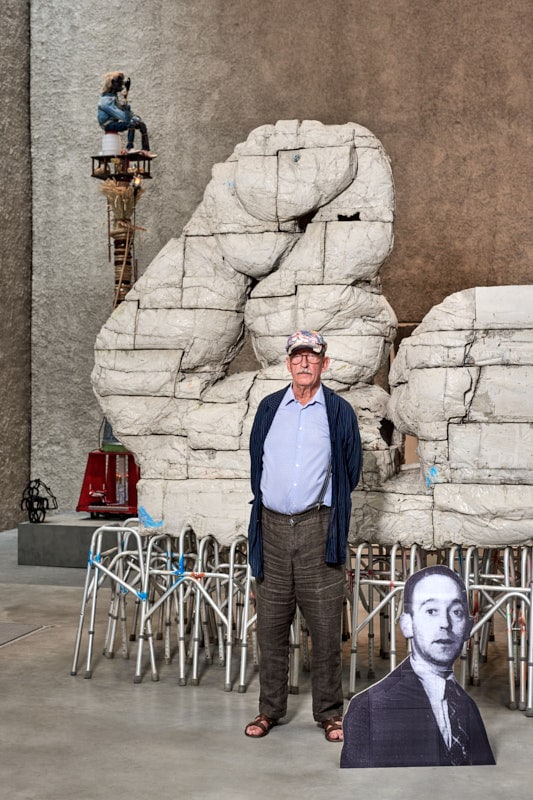 Kasper König @ Galerie König 2019 Kasper Koenig; Kasper König; Galerie König; St.Agnes; Kurator; 2019; Johann König; Kunstprofessor; Ausstellung; Saskia Uppenkamp; photographer; portrait; Berlin; Fotograf