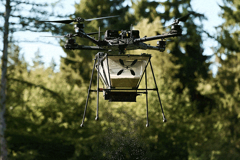 Videografie, Motion - Kurzdoku Skyseed, Aufforstung mit Drohnen