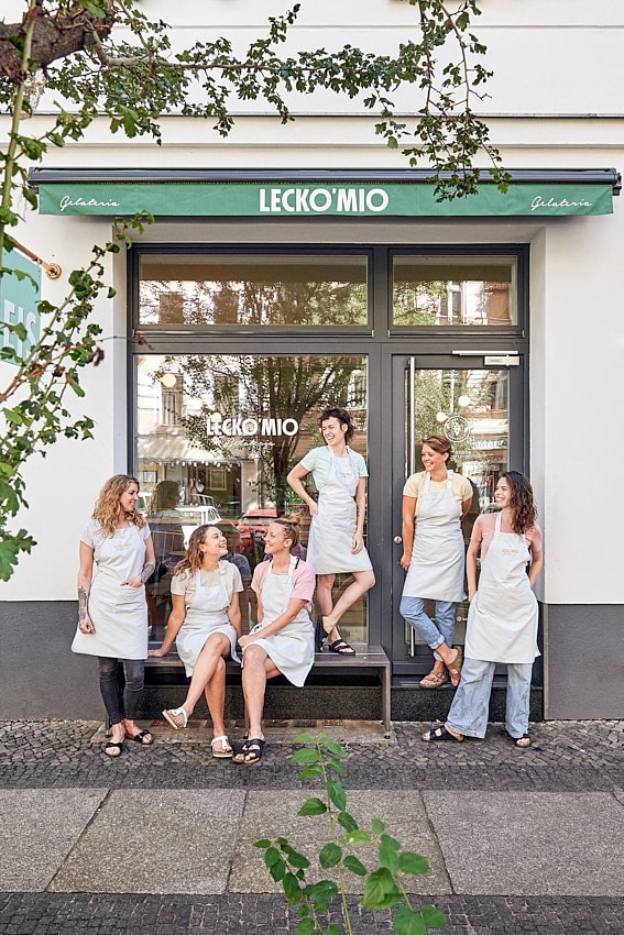 Businessfotos und Unternehmensfotografie: Social Media Content für Lecko Mio Gelateria
