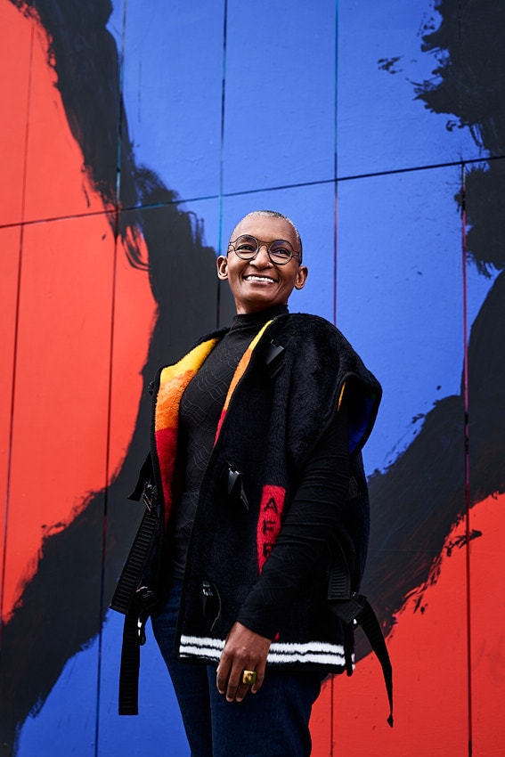 Portrait von Zethu Matebeni für das BUA-Magazin der TU Berlin